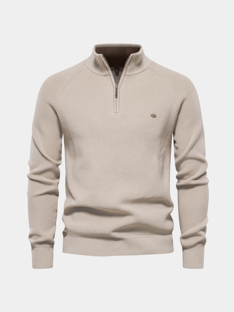 Luxus Herbst Pullover Herren Strick Warm Elegant