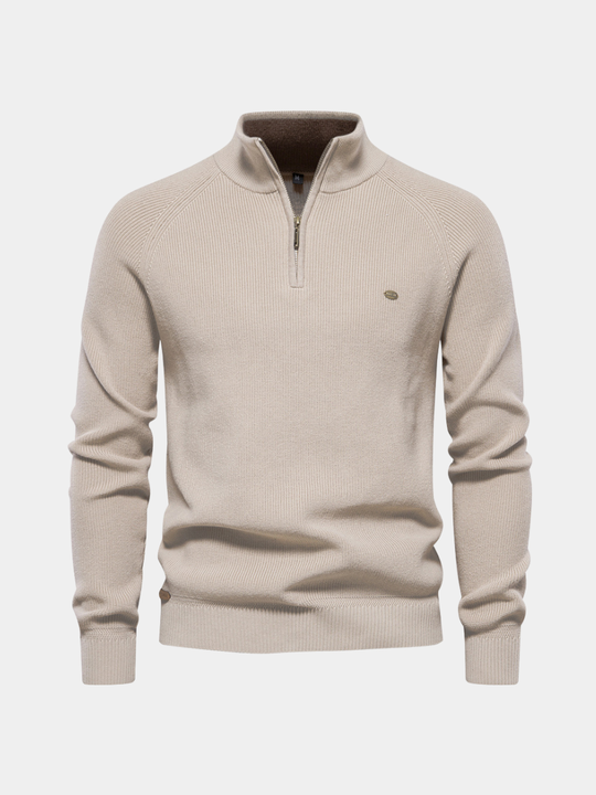 Luxus Herbst Pullover Herren Strick Warm Elegant