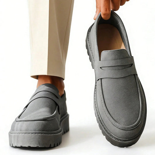 Loafer mit Plateausohle Herren Slip-On Smart Casual