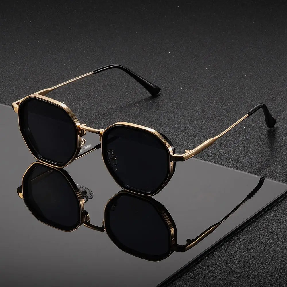 Verspiegelte Statement Sonnenbrille Herren UV Schutz