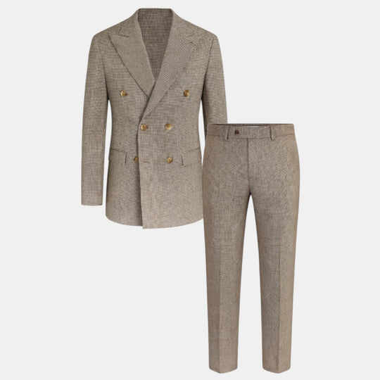 Herren Zweiteiliger Vintage-Anzug – Jennoir