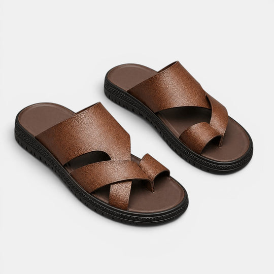 Herren Bequeme Ledersandalen – Jennoir
