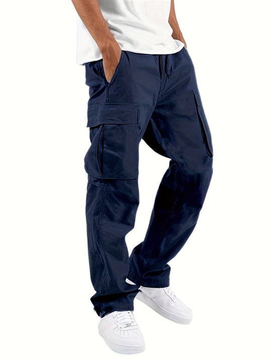 Baggy Cargohose Herren Streetwear Utility Taschen Hose