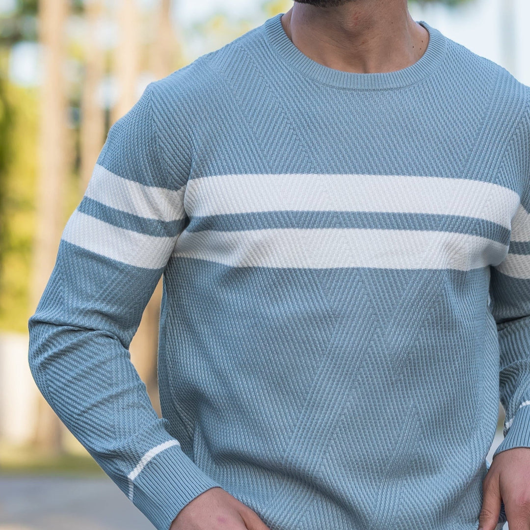 Leichter Baumwoll Pullover Herren Strickpullover Sommer