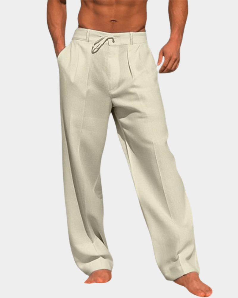 Leichte Atmungsaktive Hose Herren Sommer Casual Chino