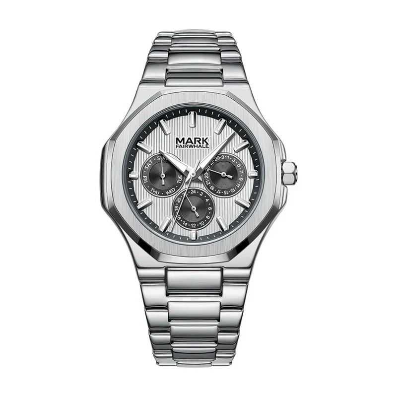 Edelstahl Herrenuhr Wasserdicht Bis 30 Meter Elegant