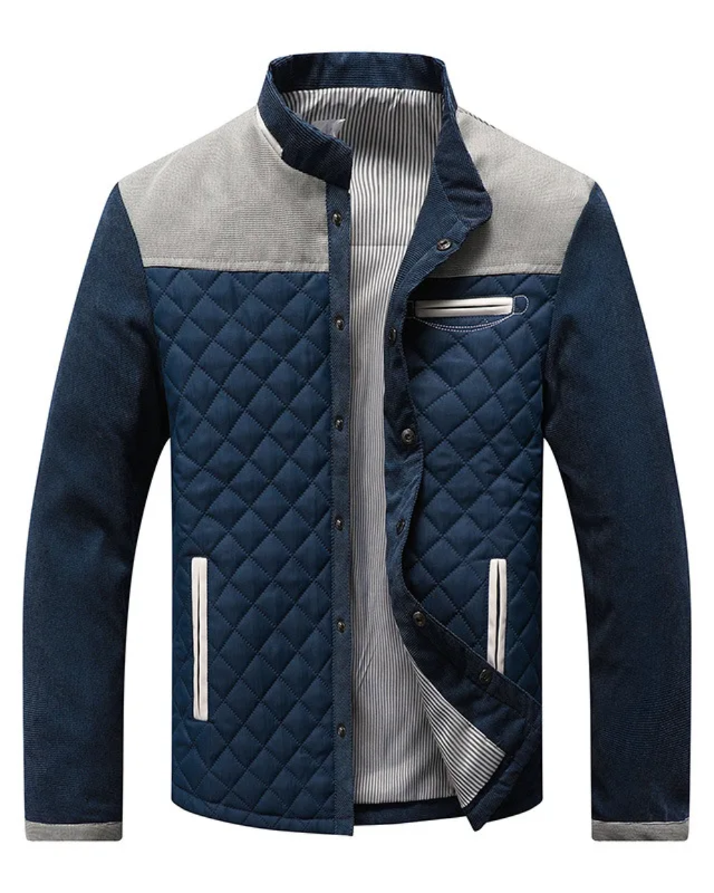 Luxus Jacke Herren Elegant Premium Übergangsjacke