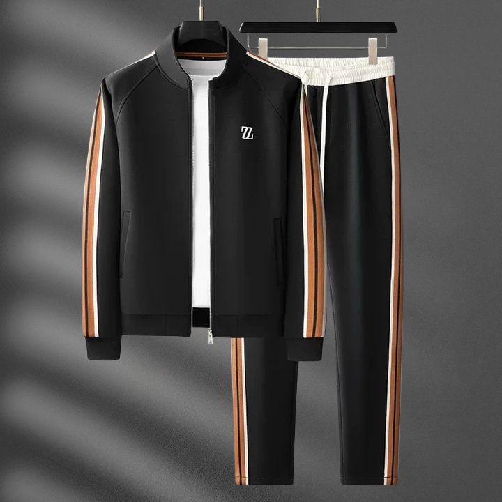 Premium Athleisure Set Herren Sportlich Zweiteiler