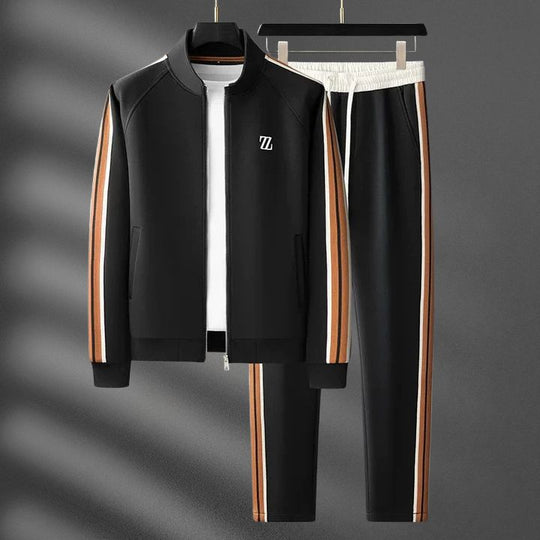 Premium Athleisure Set Herren Sportlich Zweiteiler