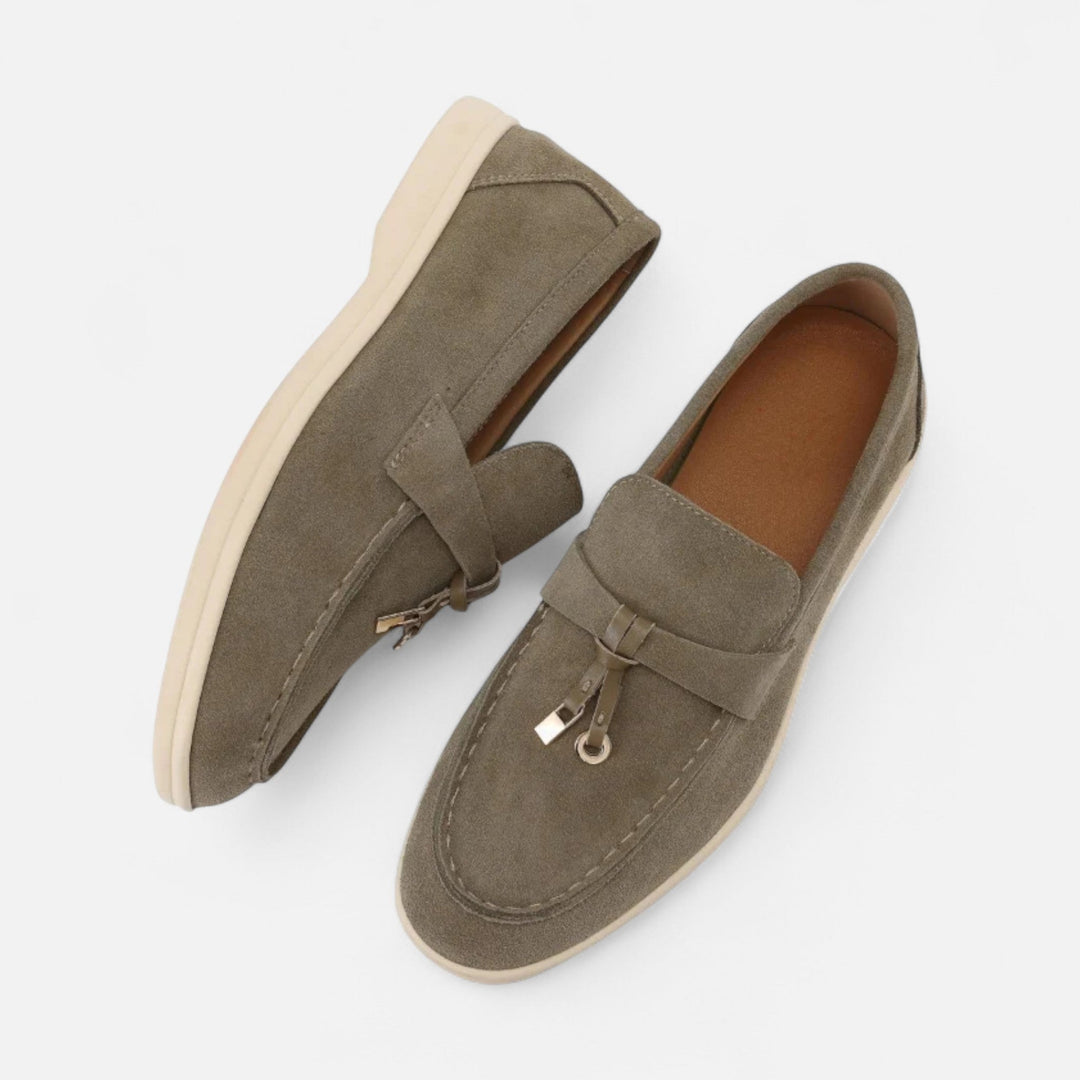 Loafer Damen Old Money Stil Elegante Slipper
