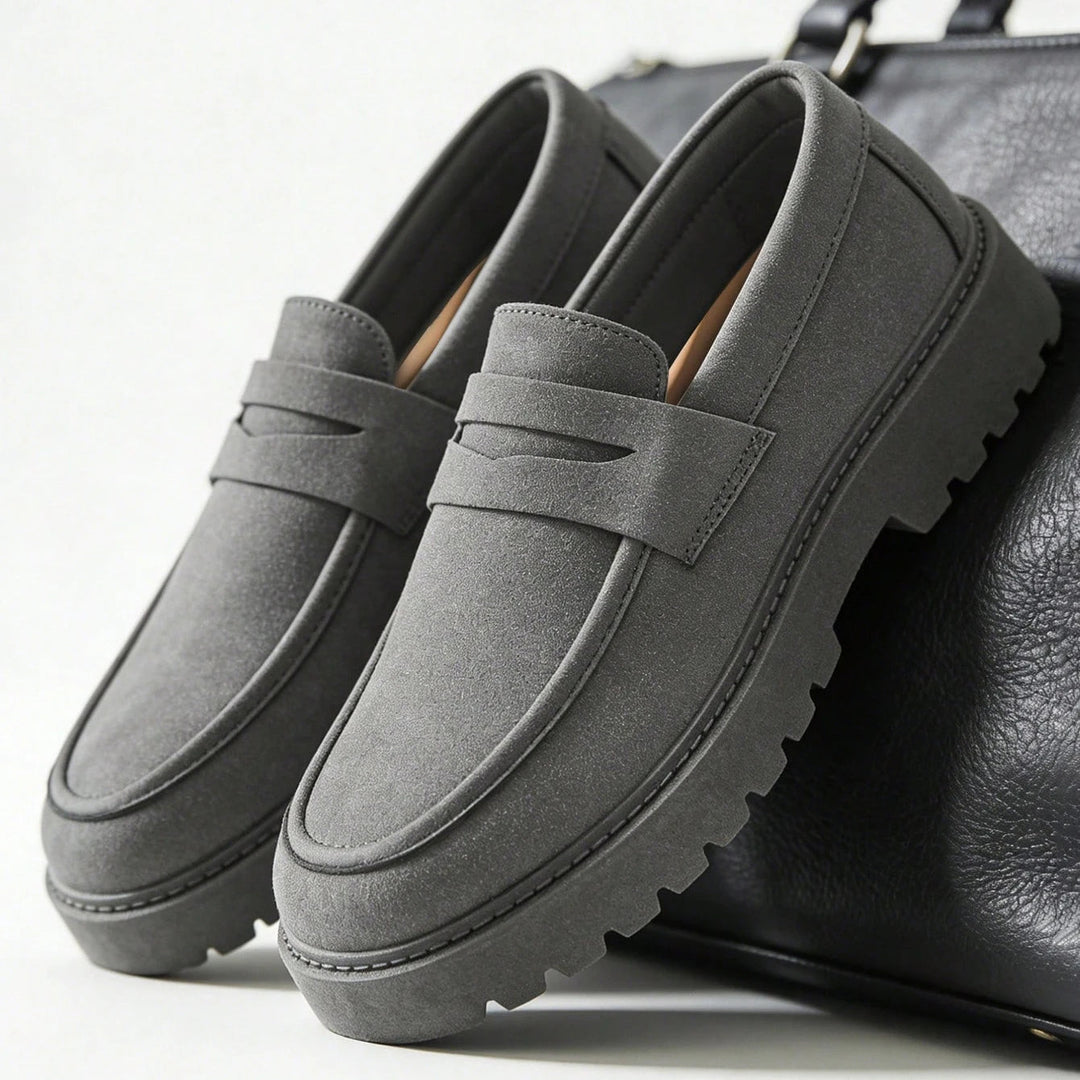 Loafer mit Plateausohle Herren Slip-On Smart Casual