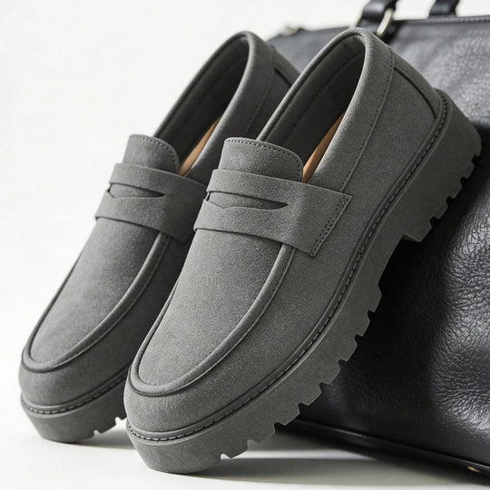 Loafer mit Plateausohle Herren Slip-On Smart Casual
