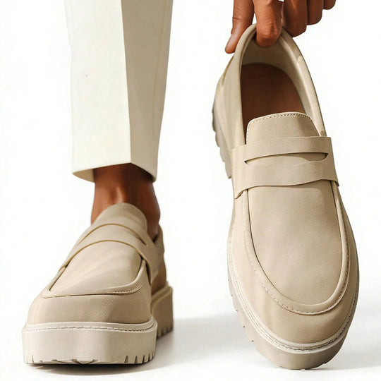 Loafer mit Plateausohle Herren Slip-On Smart Casual