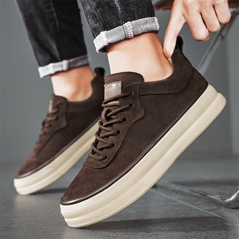 Wildleder Sneaker Herren Gummisohle Urban Gepolstert