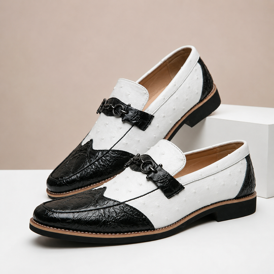 Echtleder Loafer Herren Business Elegant Anzugschuhe