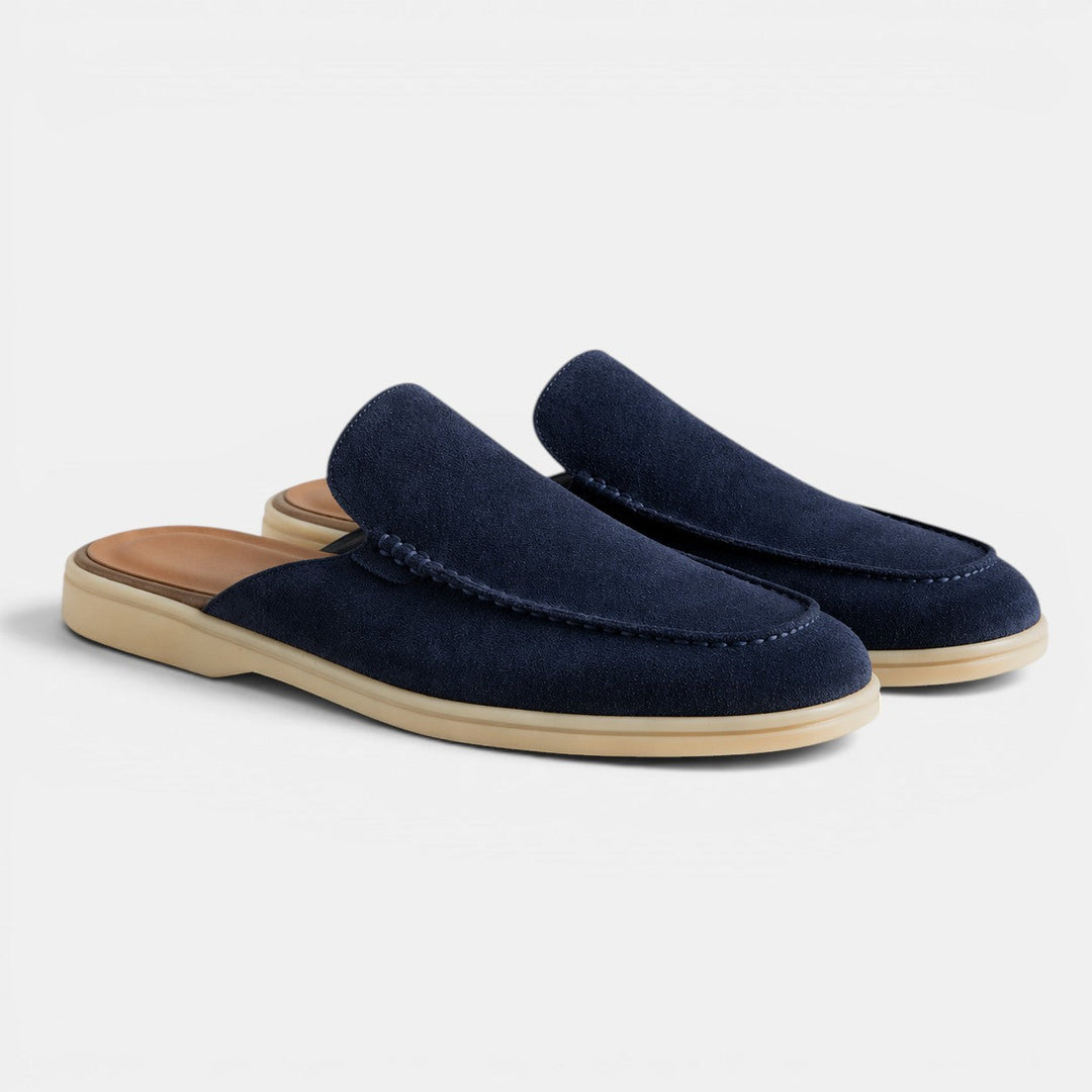 Herren Slip-on-Wildleder-Mules – Jennoir