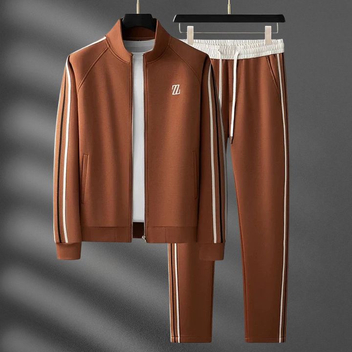 Premium Athleisure Set Herren Sportlich Zweiteiler
