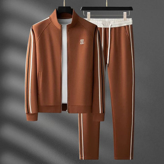 Premium Athleisure Set Herren Sportlich Zweiteiler