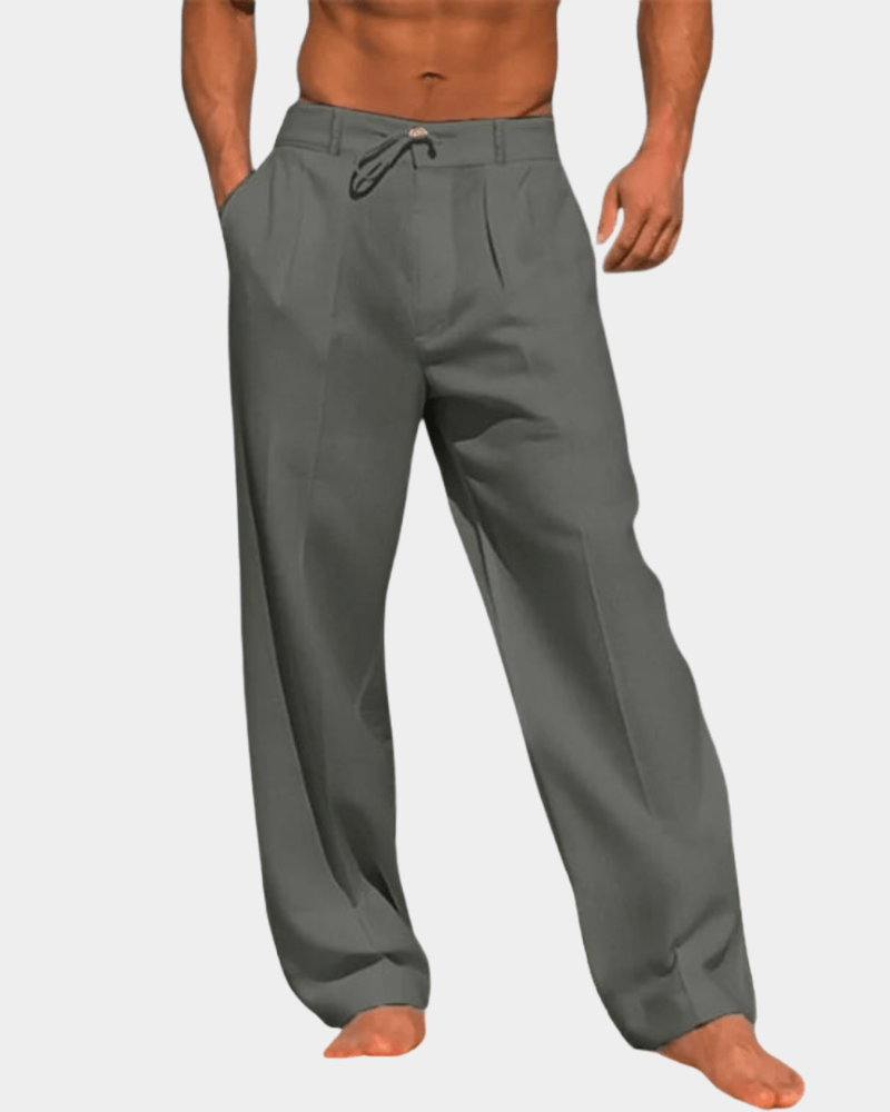 Leichte Atmungsaktive Hose Herren Sommer Casual Chino