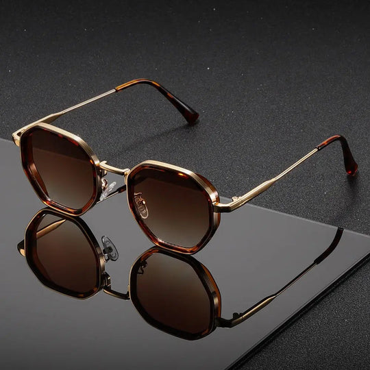 Verspiegelte Statement Sonnenbrille Herren UV Schutz
