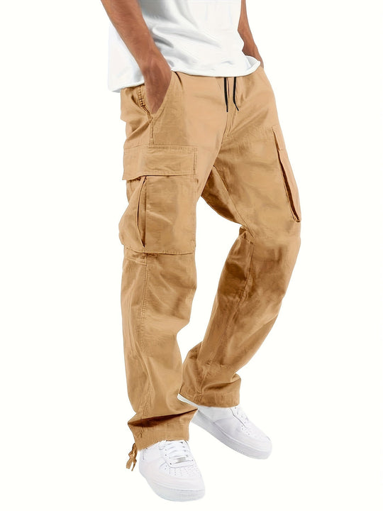 Baggy Cargohose Herren Streetwear Utility Taschen Hose