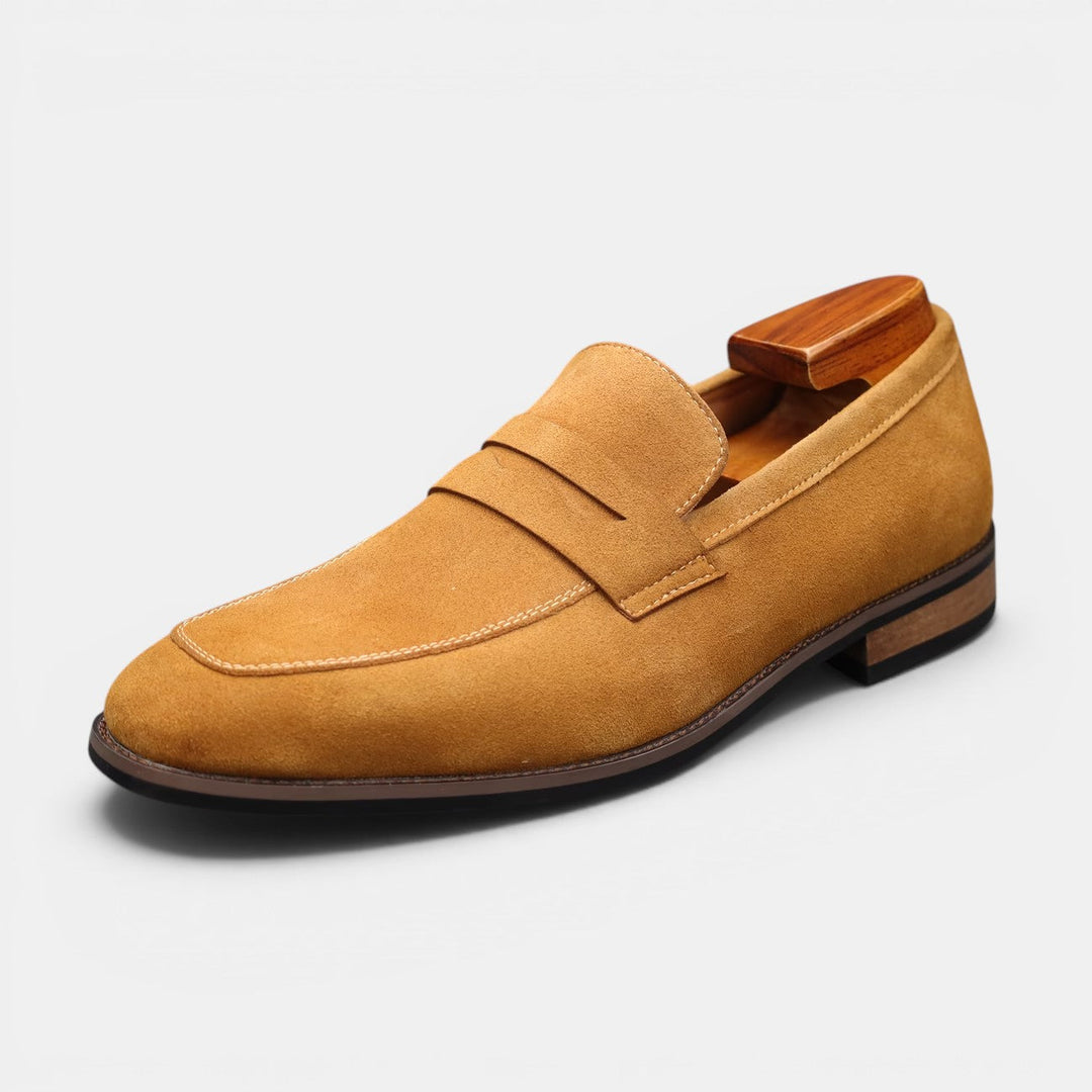 Herren Wildleder-Penny-Sommer-Loafer – Jennoir