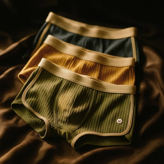 Bio Baumwoll Boxershorts Herren 3er-Pack Unterwäsche