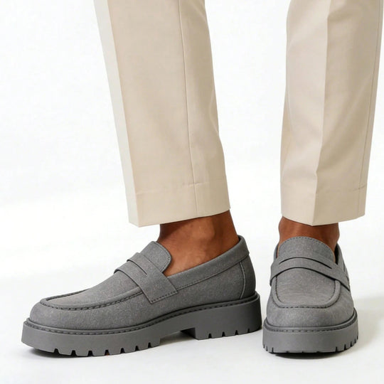 Loafer mit Plateausohle Herren Slip-On Smart Casual