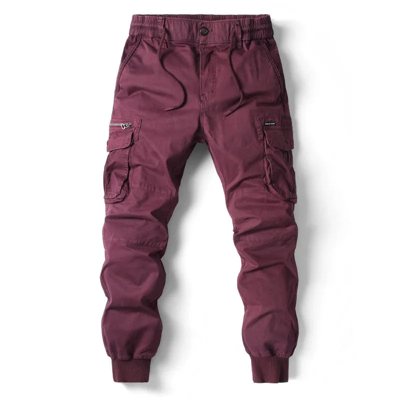 Cargo Jogginghose Herren Utility Sweatpants Taschen