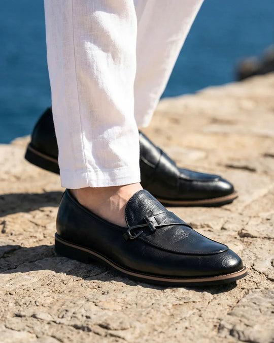 Monk Strap Leder Loafer Herren Hochzeit Anzugschuhe