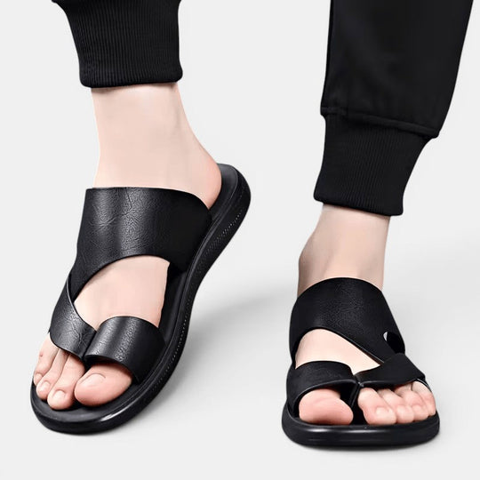 Herren Bequeme Ledersandalen – Jennoir