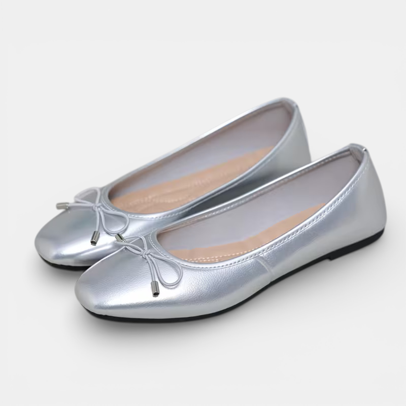 Ballerinas Damen Klassisch Bequem Sommerschuhe Flach