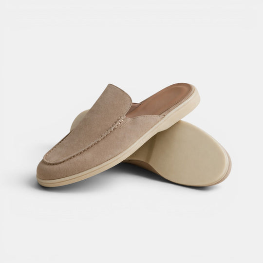 Herren Slip-on-Wildleder-Mules – Jennoir