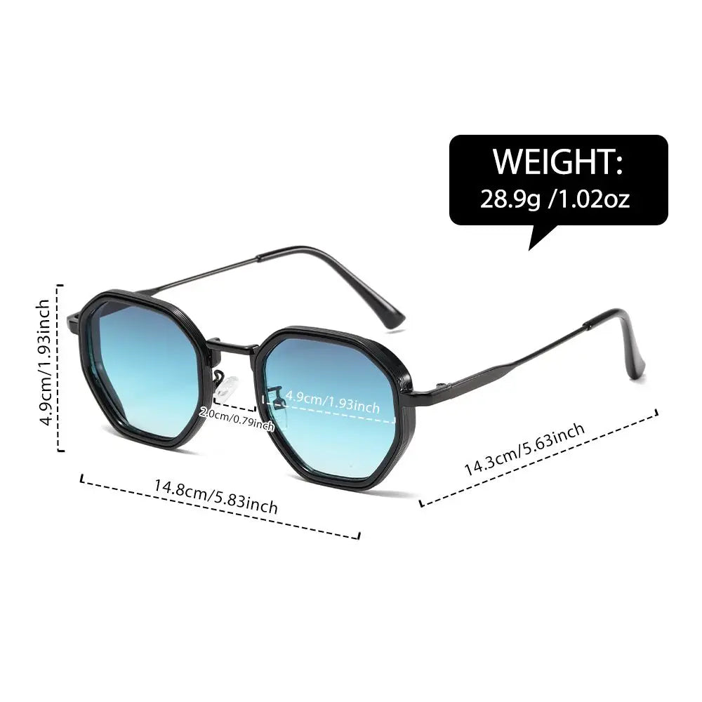 Verspiegelte Statement Sonnenbrille Herren UV Schutz