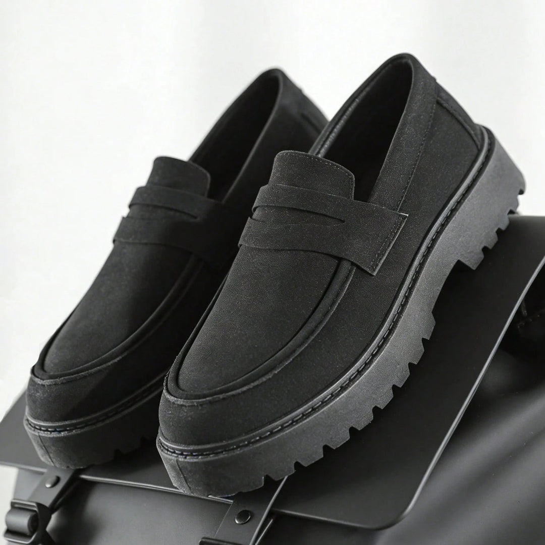 Loafer mit Plateausohle Herren Slip-On Smart Casual