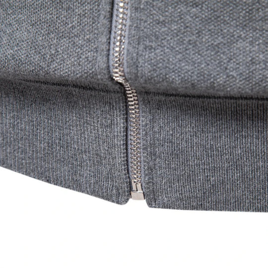 Baumwoll Zip Bomberjacke Herren Übergangsjacke Casual