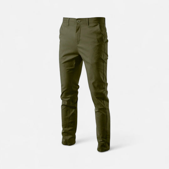Smart Casual Chino Hose Herren Tailliert Elegant