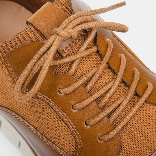 Strick Sneaker Herren Atmungsaktiv Fußbett Leicht