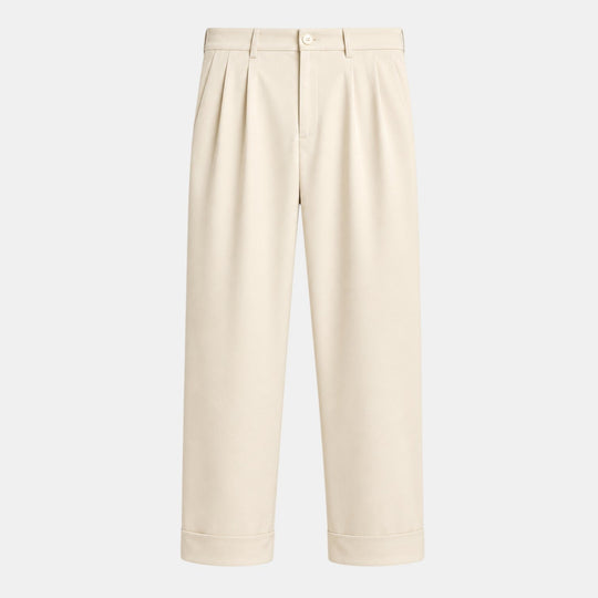 Leinenhose Damen High Waist Sommer Leicht