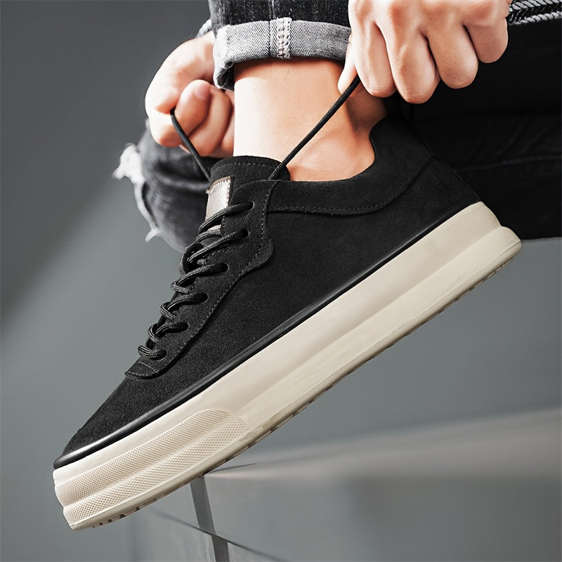 Wildleder Sneaker Herren Gummisohle Urban Gepolstert
