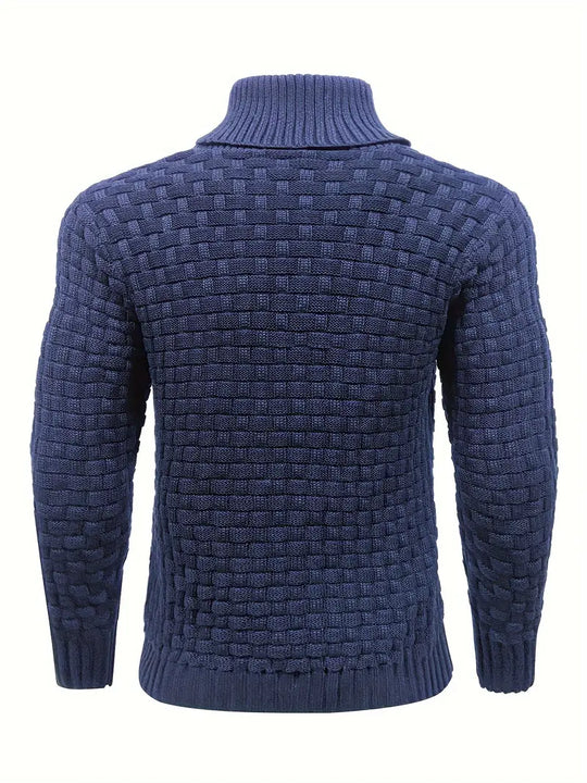 Strick Pullover Herren Strickpullover Warm Casual Basic
