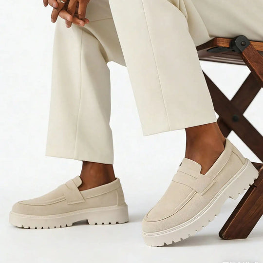 Loafer mit Plateausohle Herren Slip-On Smart Casual