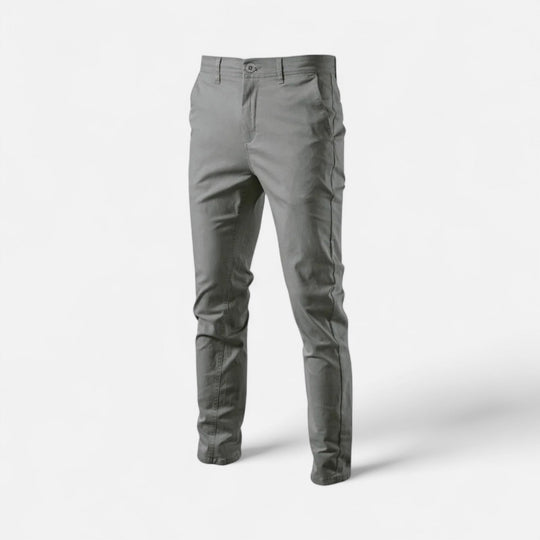 Smart Casual Chino Hose Herren Tailliert Elegant