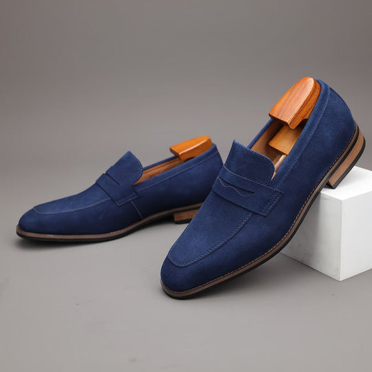 Herren Wildleder-Penny-Sommer-Loafer – Jennoir