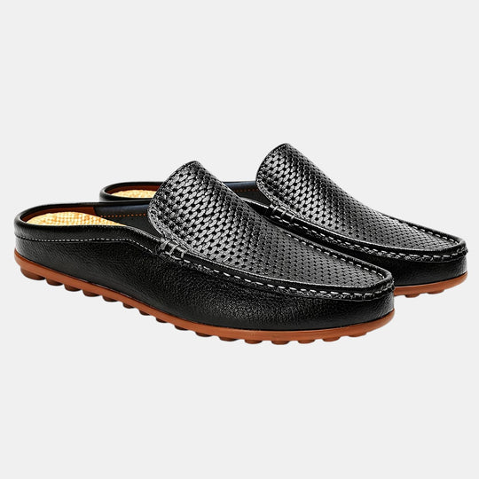 Herren Leder-Mule-Sommersandalen – Jennoir