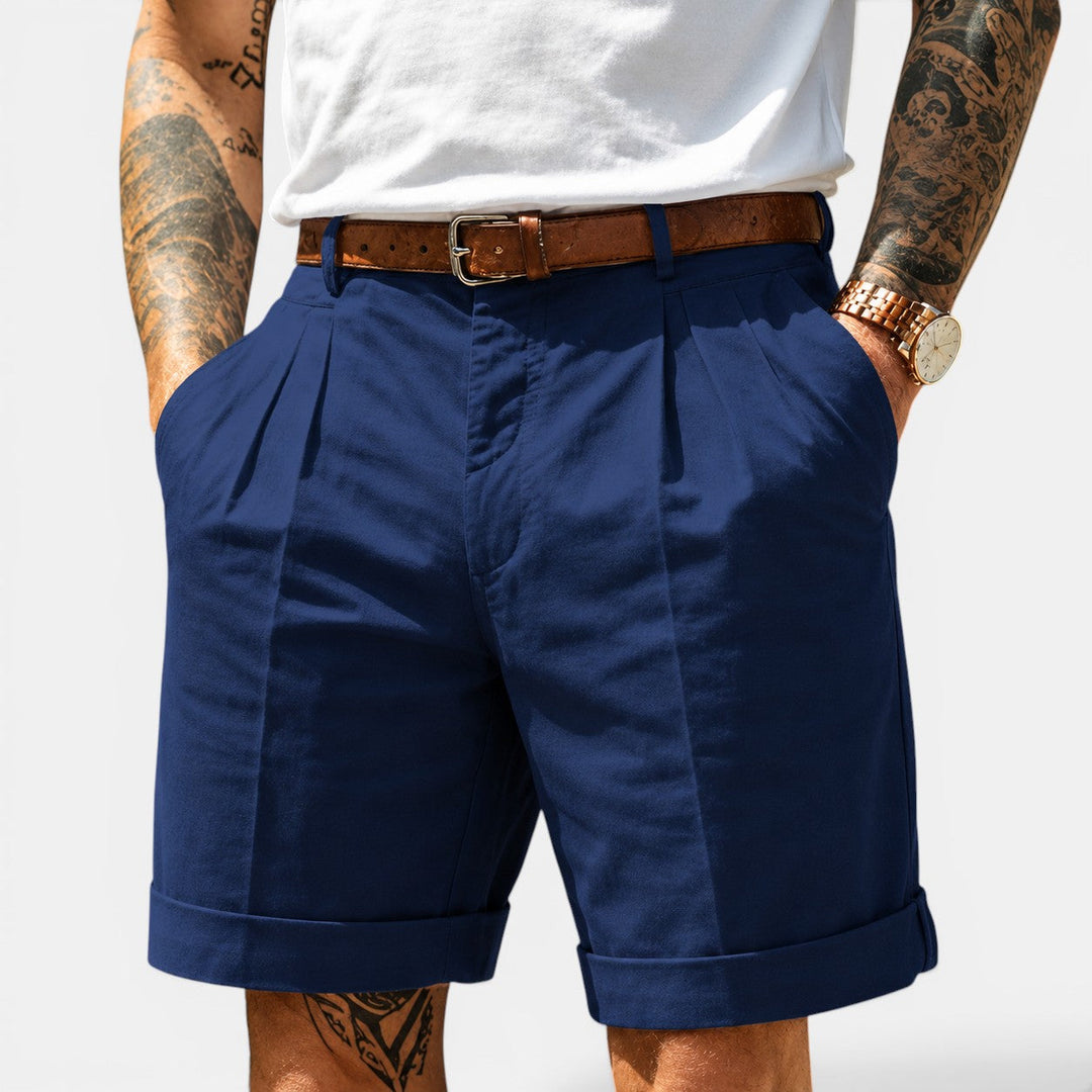 Herren Lockere Leinenshorts – Jennoir