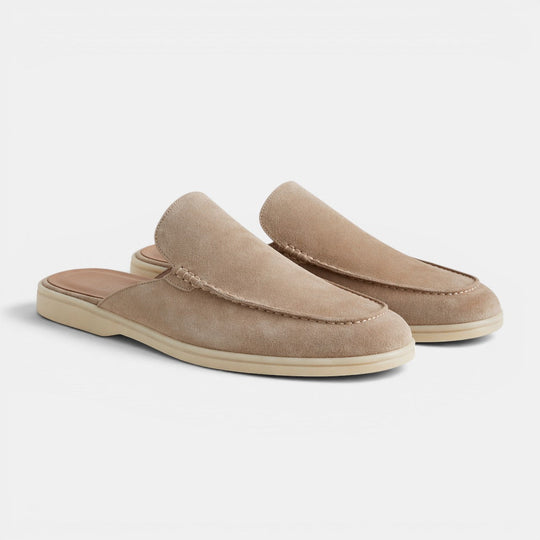 Herren Slip-on-Wildleder-Mules – Jennoir