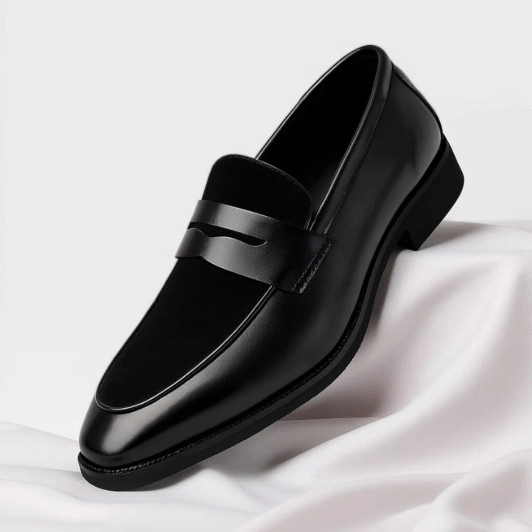 Old Money Penny Loafer Herren Leder Smart Casual