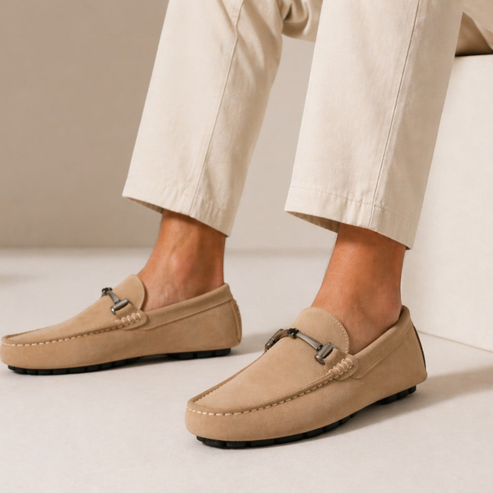 Herren Wildleder-Outdoor-Sommer-Loafer – Jennoir