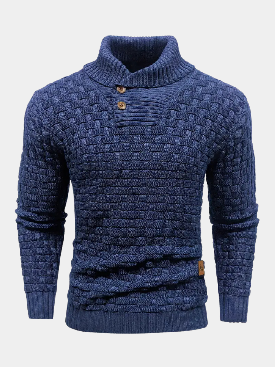 Strick Pullover Herren Strickpullover Warm Casual Basic